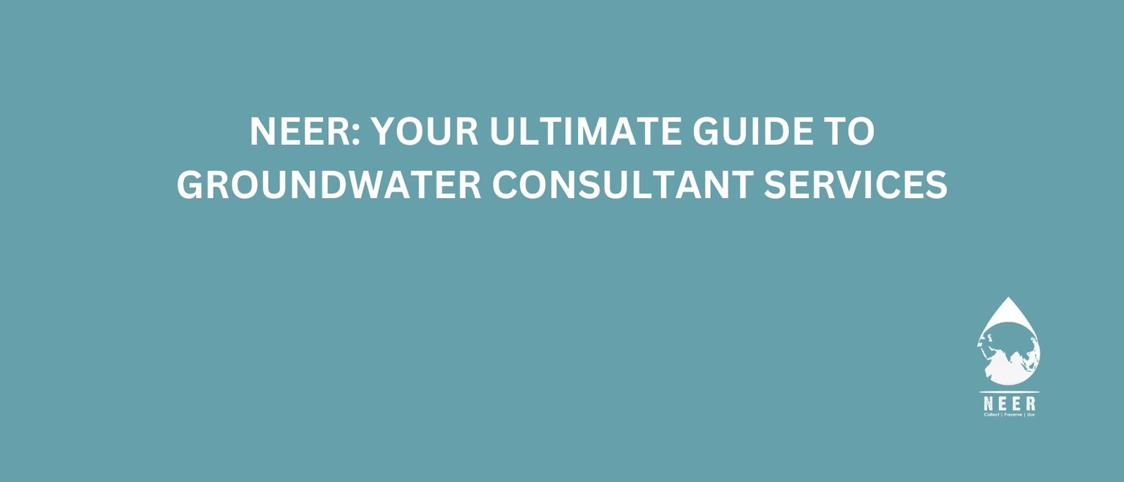 NEER - Groundwater Consultancy
